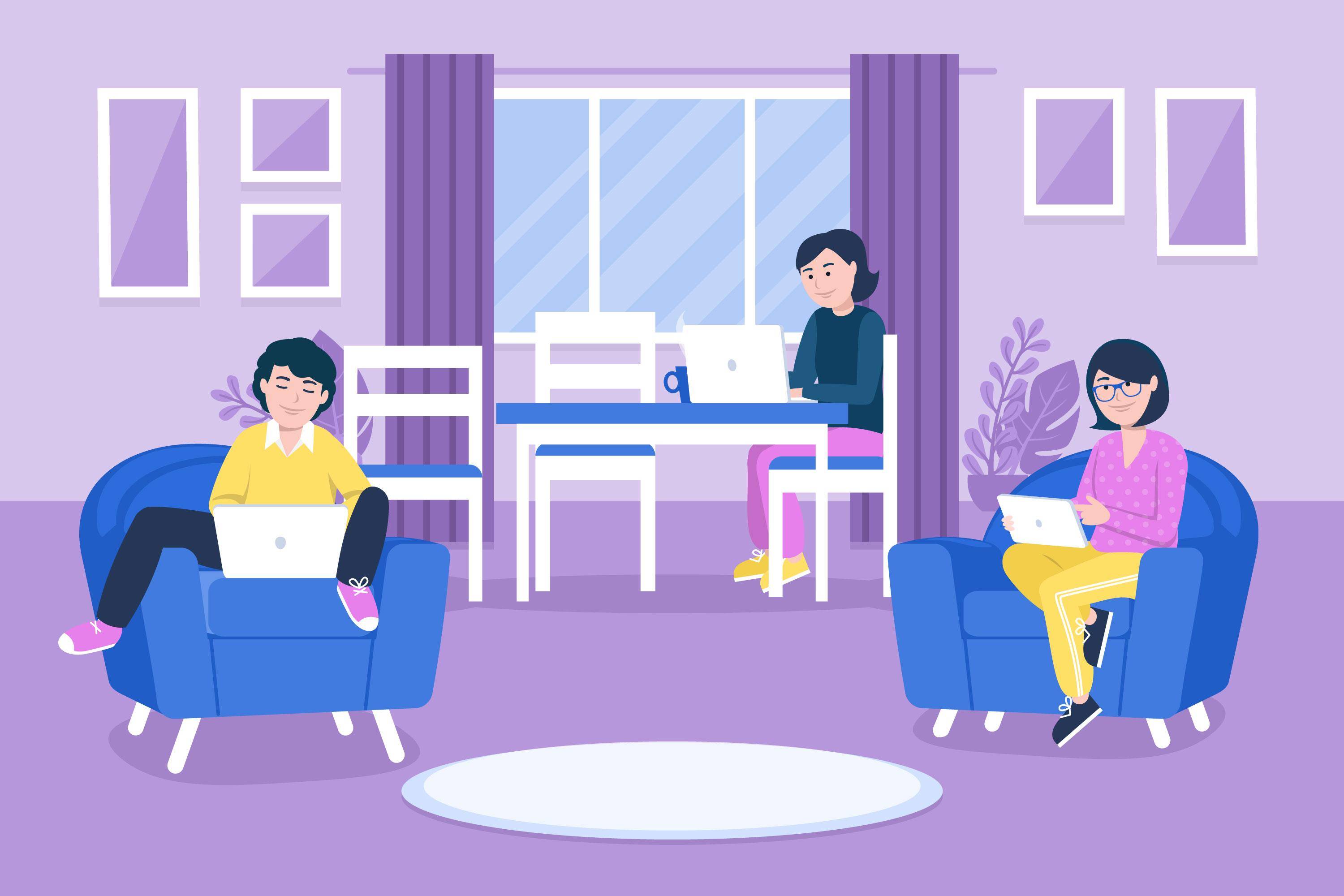 Exploring the Benefits of Co-Living PGs in Delhi for Young Professionals