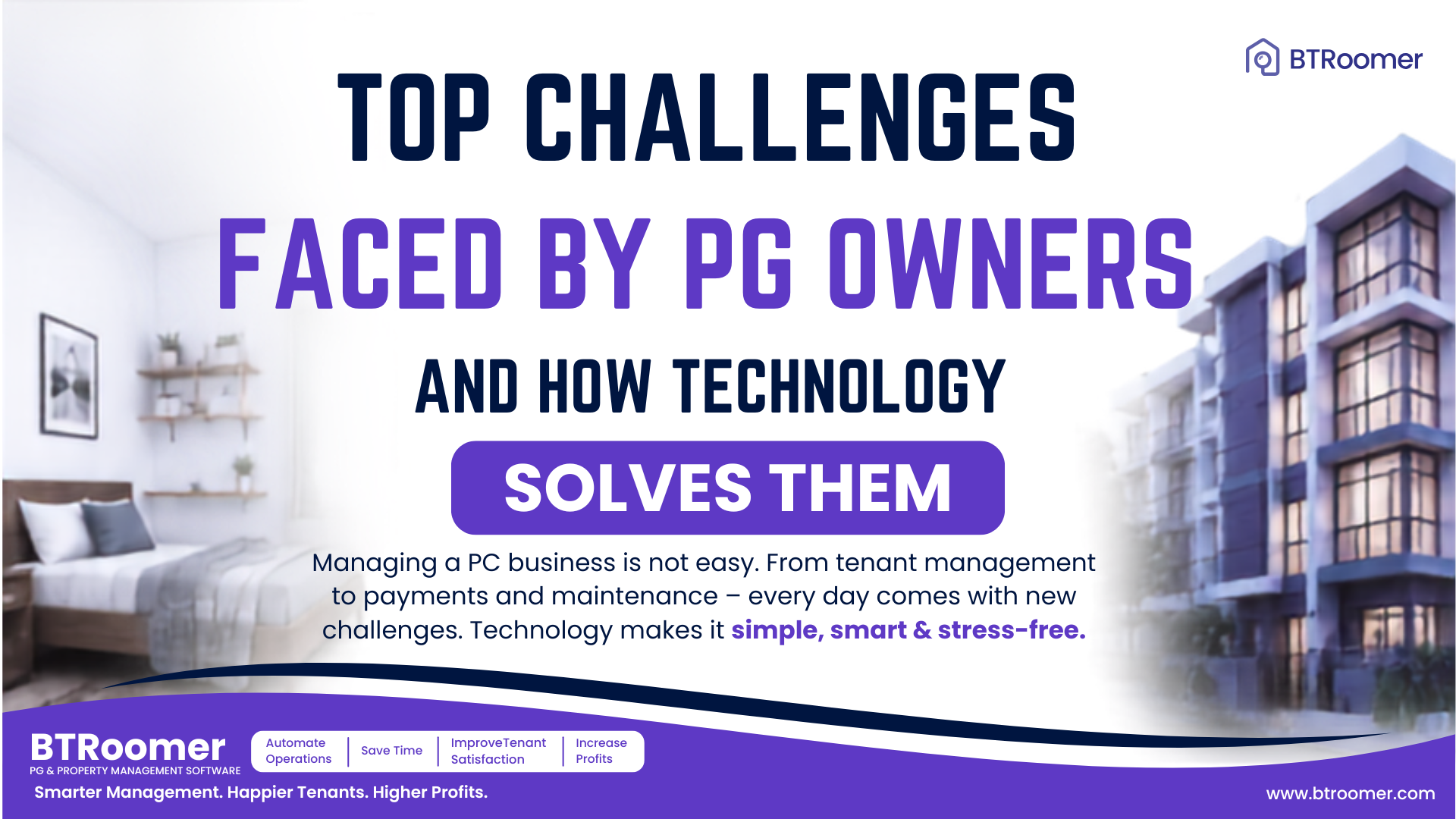 Top Challenges Faced by PG Owners and How Technology Solves Them In 2026
