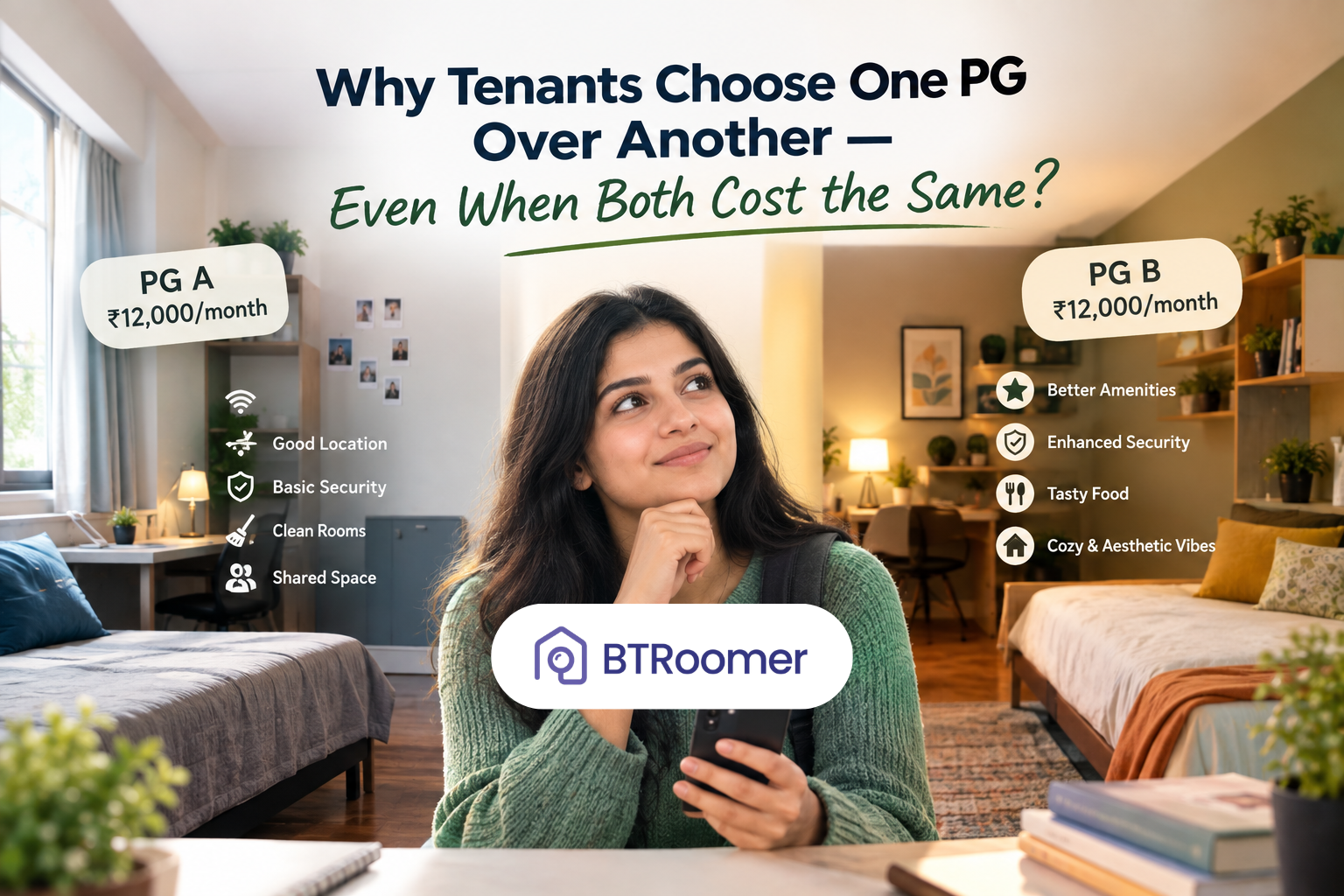 Why Tenants Choose One PG Over Another — Even When Both Cost the Same
